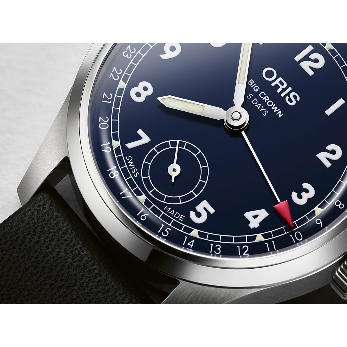 オリス ORIS ビッグクラウン ポインターデイト キャリバー403 BIG CROWN 腕時計 メンズ 自動巻き 01 403 7776 4065-07 5 19 11【60回分割手数料無料!】