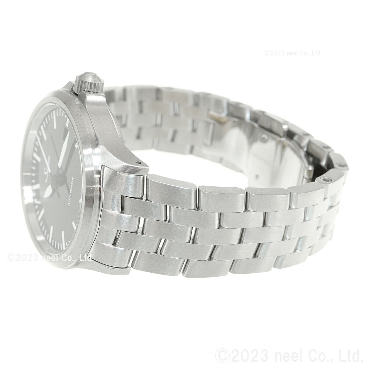 Sinn ジン 556 自動巻き 腕時計 メンズ Instrument Watches インストゥルメント ウォッチ 5連 ステンレスバンド ドイツ製【60回分割手数料無料!】