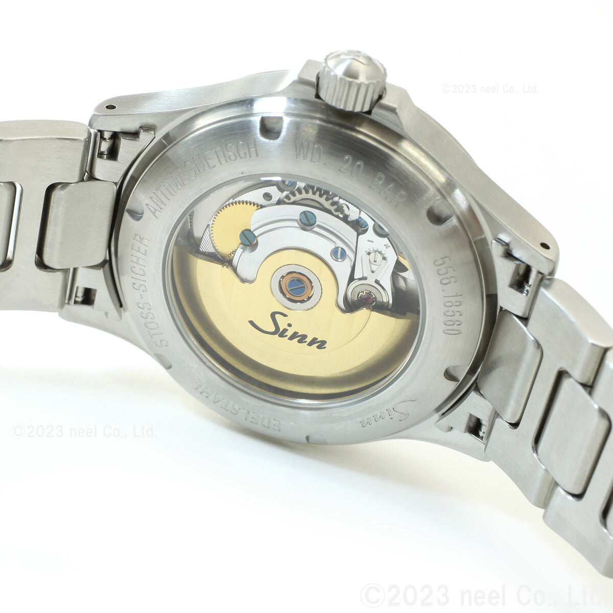 Sinn ジン 556.I.Perlmutt.S 自動巻き 腕時計 メンズ Instrument Watches インストゥルメント ウォッチ ステンレスバンド ドイツ製【60回分割手数料無料!】