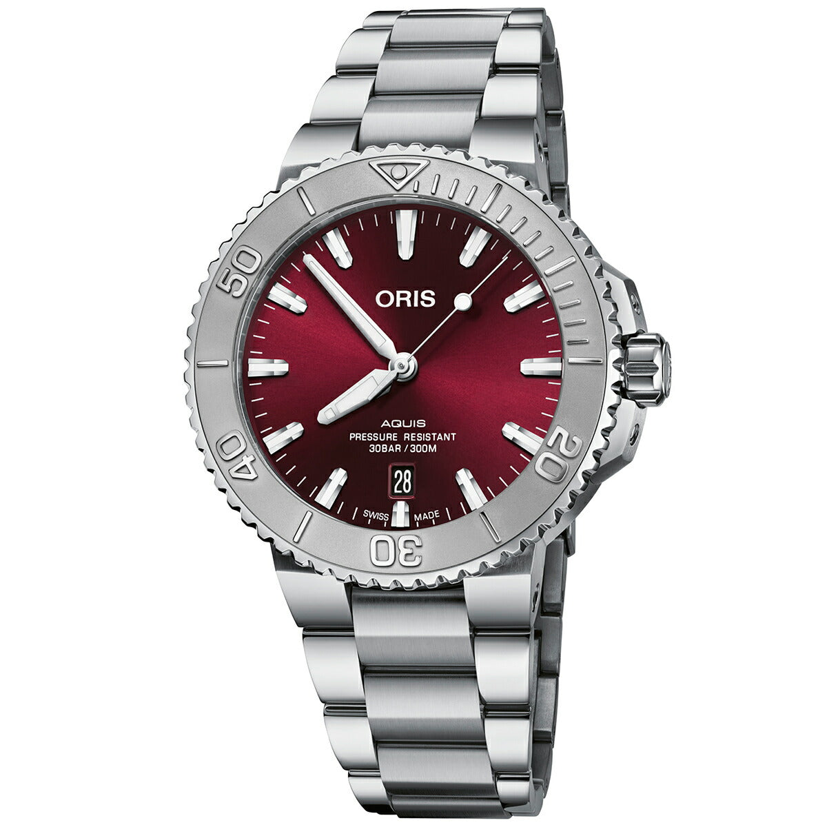 【60回分割手数料無料!】オリス ORIS アクイスデイト レリーフ AQUIS DATE ダイバーズウォッチ 腕時計 メンズ 自動巻き 01 733 7766 4158-07 8 22 05PEB