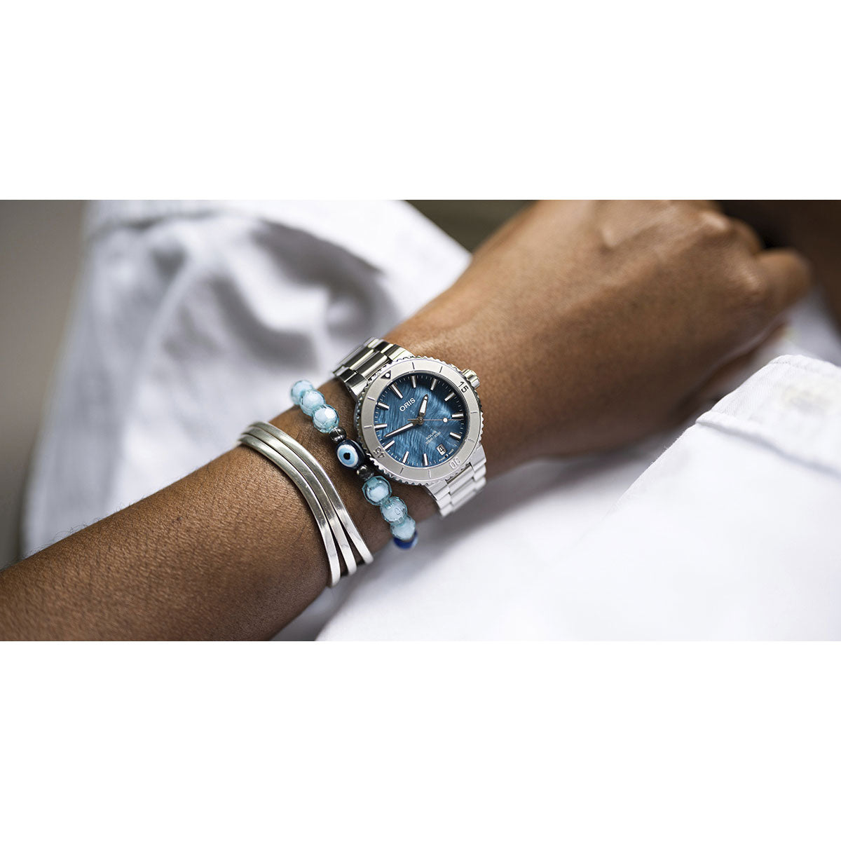 オリス ORIS アクイスデイト AQUIS DATE ダイバーズウォッチ 腕時計 メンズ レディース 自動巻き 01 733 7770 4155-07 8 18 05P【60回分割手数料無料!】