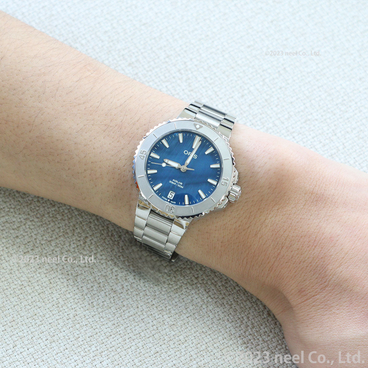オリス ORIS アクイスデイト AQUIS DATE ダイバーズウォッチ 腕時計 メンズ レディース 自動巻き 01 733 7770 4155-07 8 18 05P【60回分割手数料無料!】