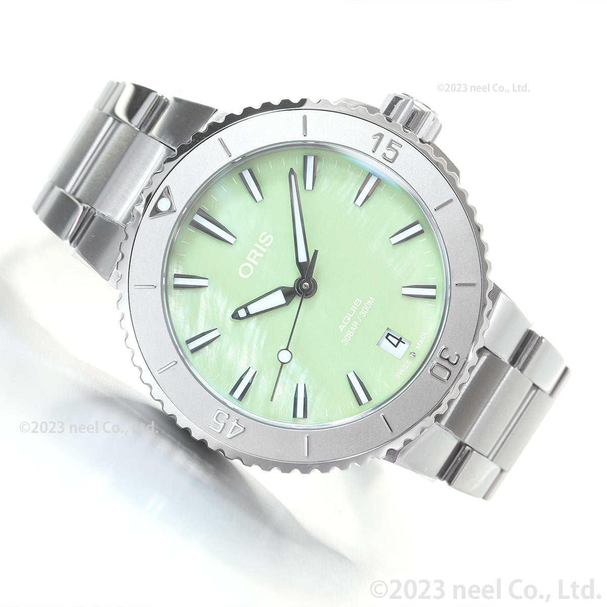 オリス ORIS アクイスデイト AQUIS DATE ダイバーズウォッチ 腕時計 メンズ レディース 自動巻き 01 733 7770 4157-07 8 18 05P【60回分割手数料無料!】