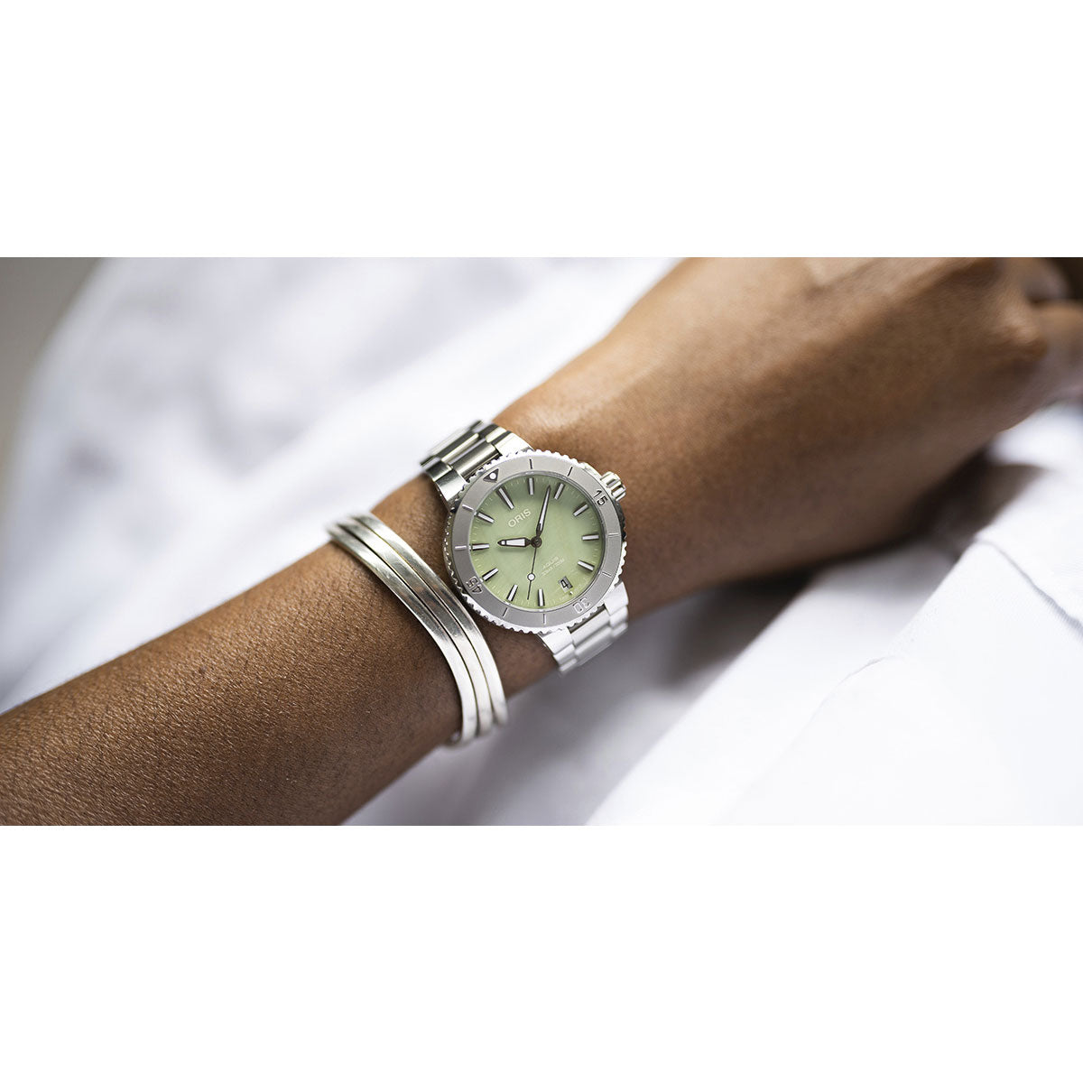 オリス ORIS アクイスデイト AQUIS DATE ダイバーズウォッチ 腕時計 メンズ レディース 自動巻き 01 733 7770 4157-07 8 18 05P【60回分割手数料無料!】
