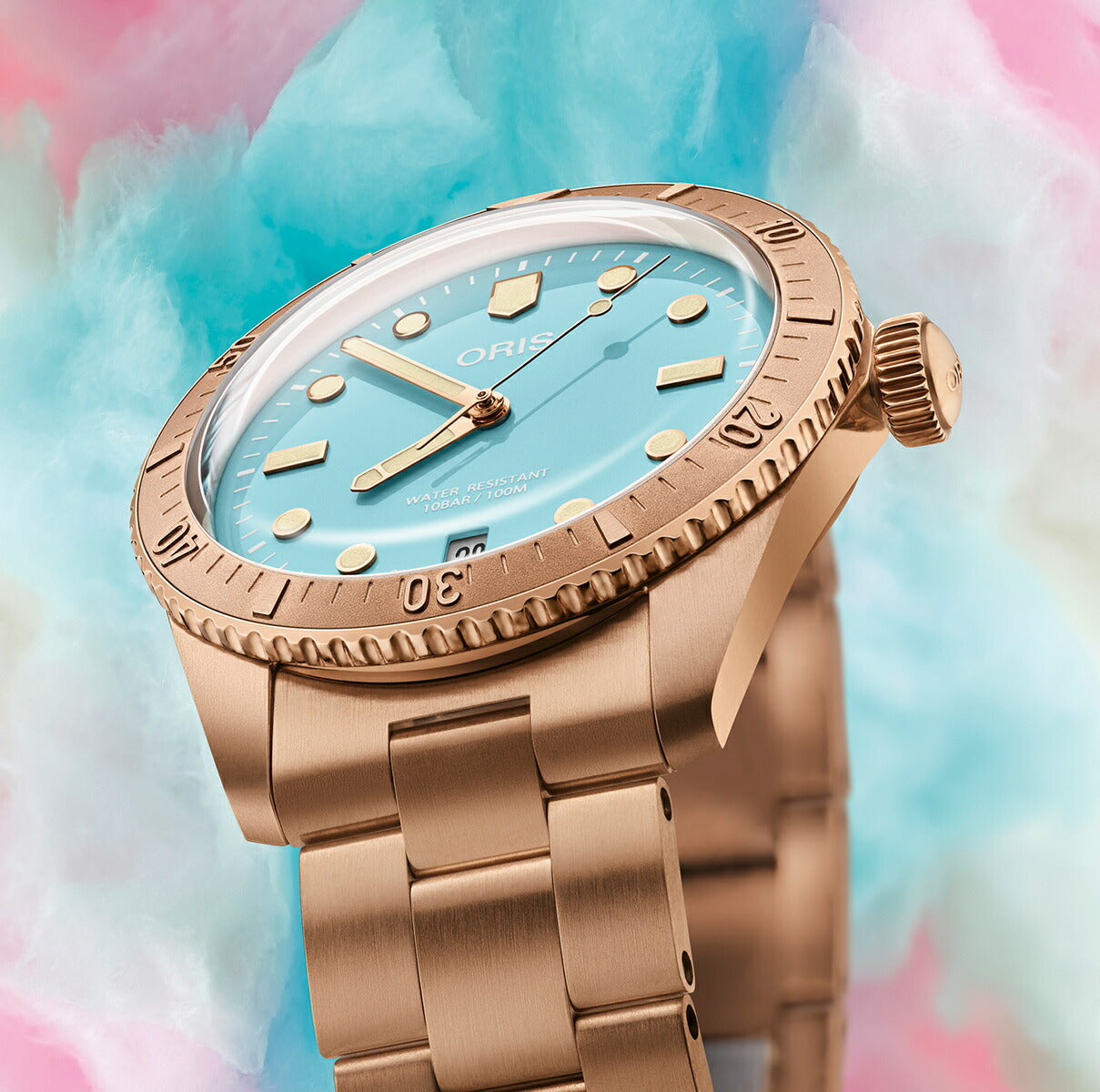 オリス ORIS ダイバーズ65 コットンキャンディ DIVERS 腕時計 メンズ レディース 自動巻き 01 733 7771 3155-07 8 19 15【60回分割手数料無料!】
