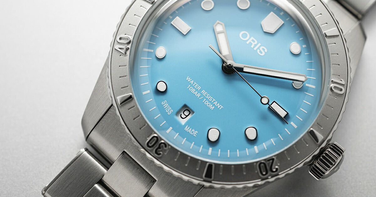 オリス ORIS ダイバーズ65 コットンキャンディ 腕時計 メンズ レディース 自動巻き 01 733 7771 4055-07 8 19 18【60回分割手数料無料!】