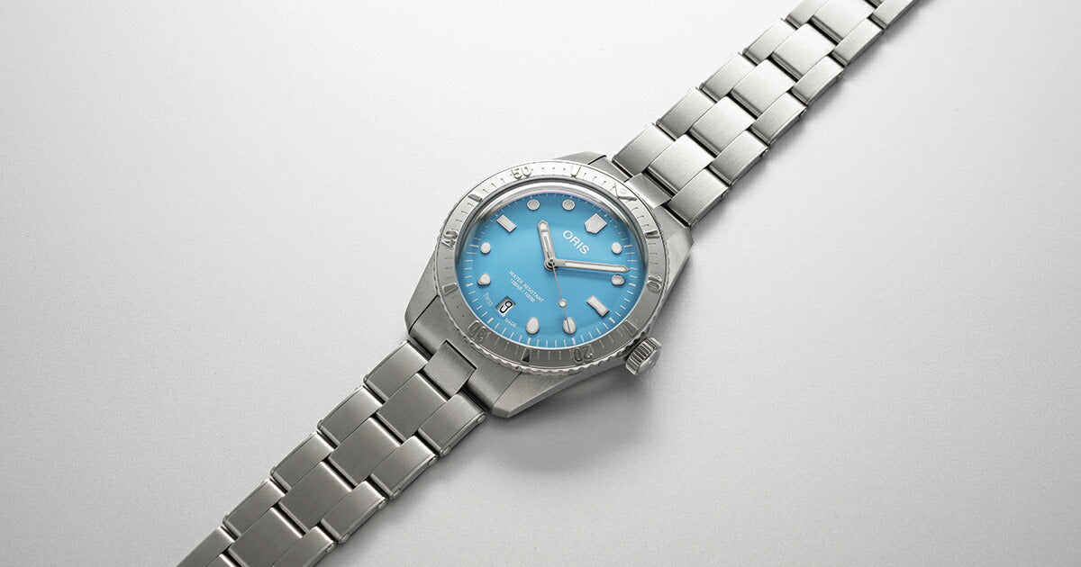 オリス ORIS ダイバーズ65 コットンキャンディ 腕時計 メンズ レディース 自動巻き 01 733 7771 4055-07 8 19 18【60回分割手数料無料!】