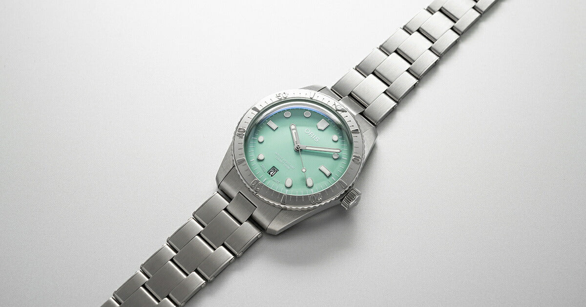 オリス ORIS ダイバーズ65 コットンキャンディ 腕時計 メンズ レディース 自動巻き 01 733 7771 4057-07 8 19 18【60回分割手数料無料!】