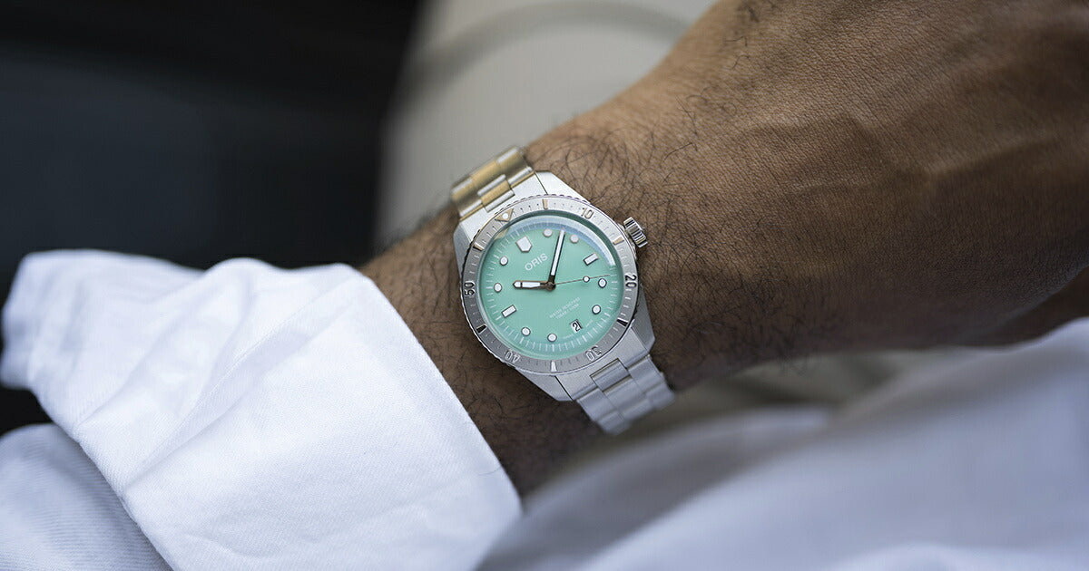オリス ORIS ダイバーズ65 コットンキャンディ 腕時計 メンズ レディース 自動巻き 01 733 7771 4057-07 8 19 18【60回分割手数料無料!】