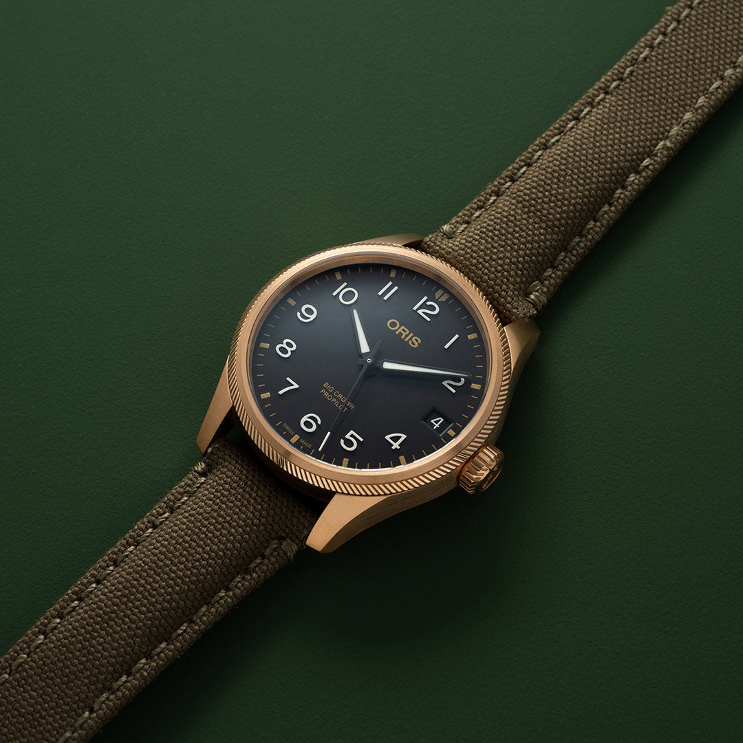 オリス ORIS ビッグクラウン プロパイロット ビッグデイト ブロンズ BIG CROWN PROPILOT BIG DATE 腕時計 メンズ 自動巻き 01 751 7761 3164-07 3 2003BRLC【60回分割手数料無料!】