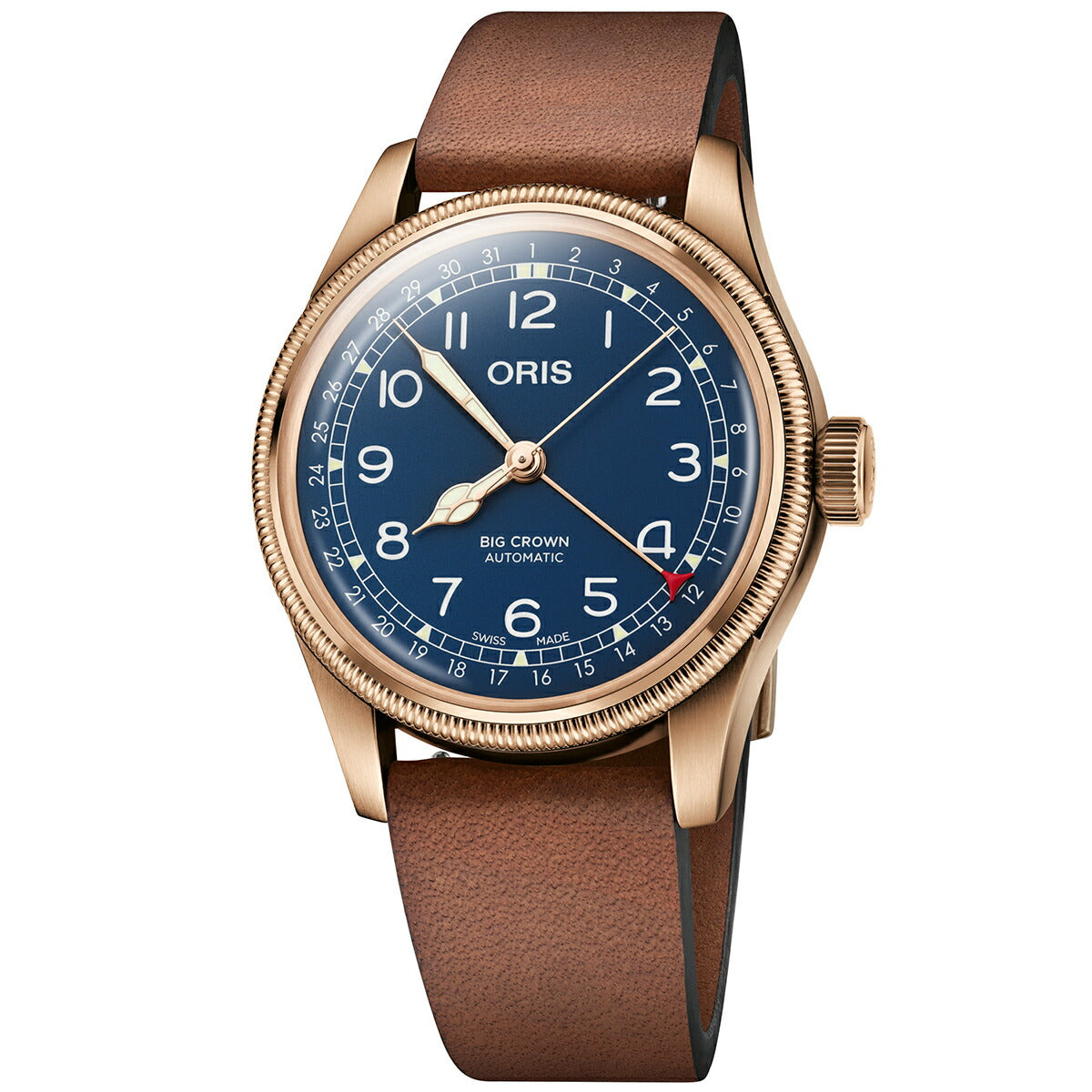 オリス ORIS ビッグクラウン ブロンズ ポインターデイト BIG CROWN 腕時計 メンズ 自動巻き 01 754 7741 3165-07 5 20 58BR【60回分割手数料無料!】