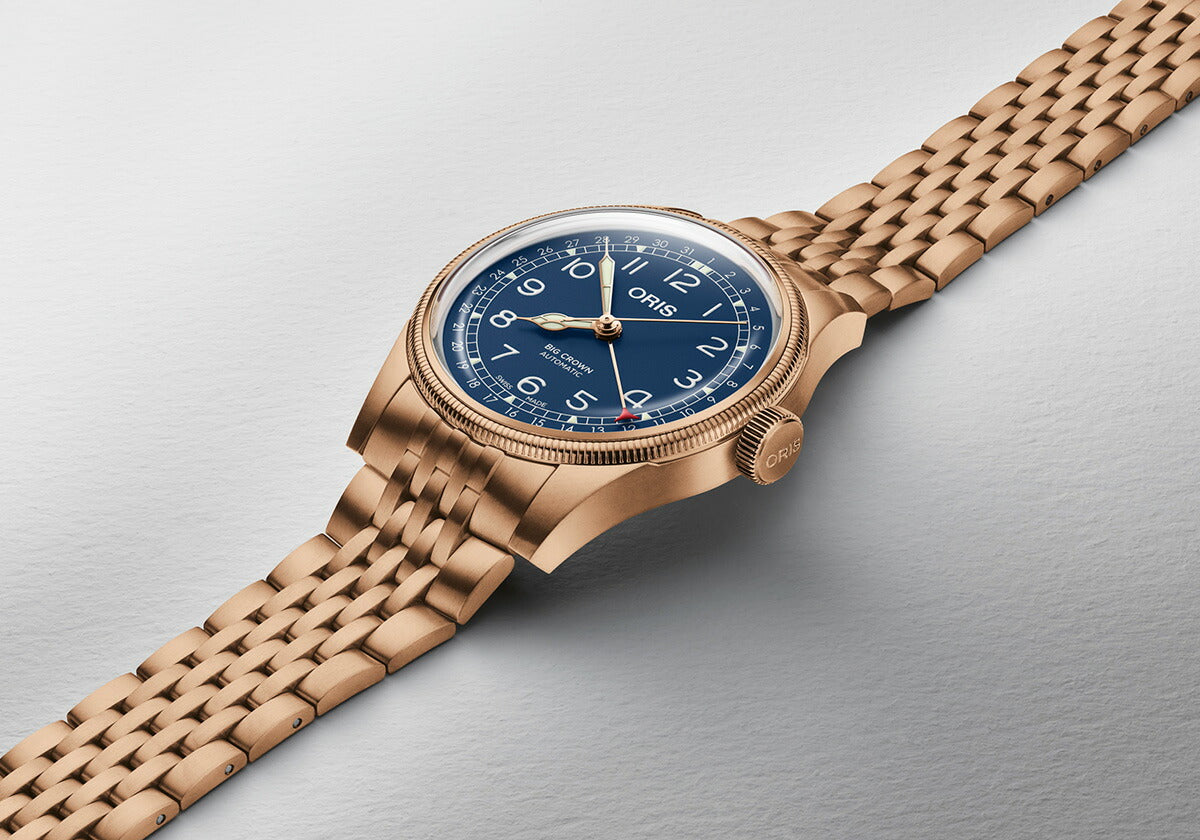 オリス ORIS ビッグクラウン ブロンズ ポインターデイト BIG CROWN 腕時計 メンズ 自動巻き 01 754 7741 3165-07 8 20 01【60回分割手数料無料!】