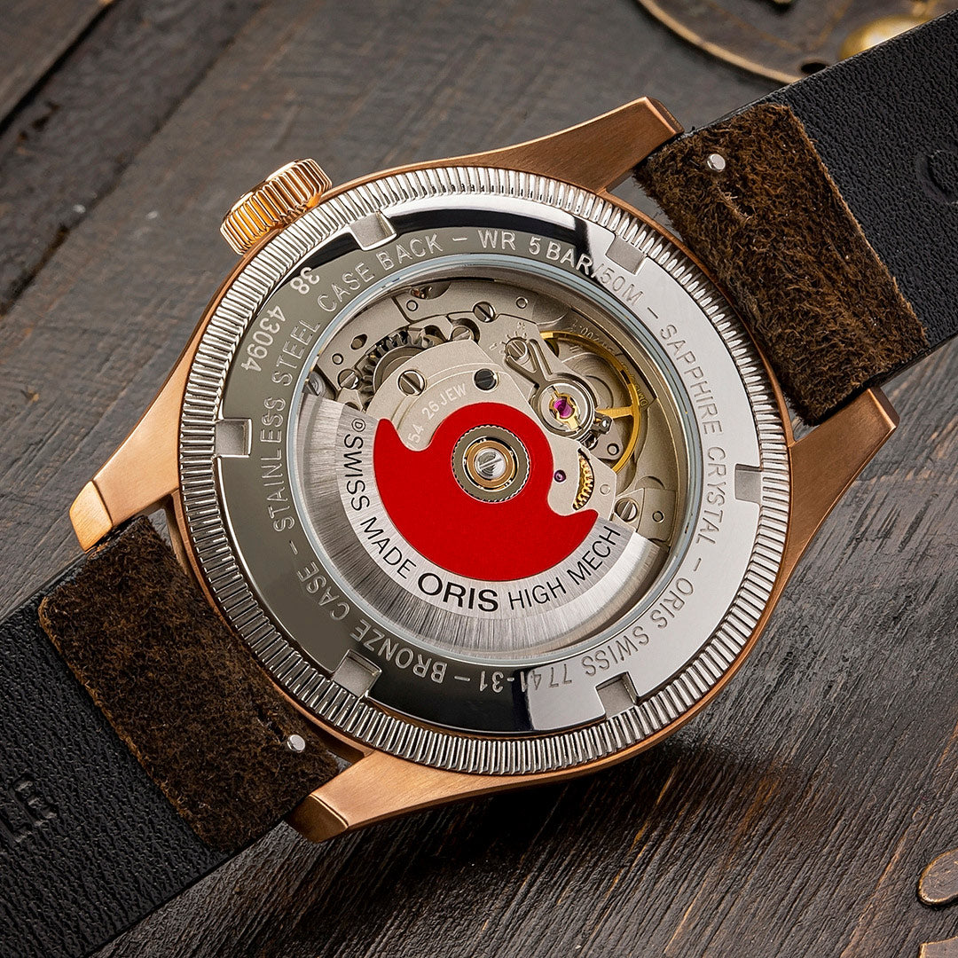 オリス ORIS ビッグクラウン ブロンズ ポインターデイト BIG CROWN 腕時計 メンズ 自動巻き 01 754 7741 3166-07 5 20 74BR【60回分割手数料無料!】