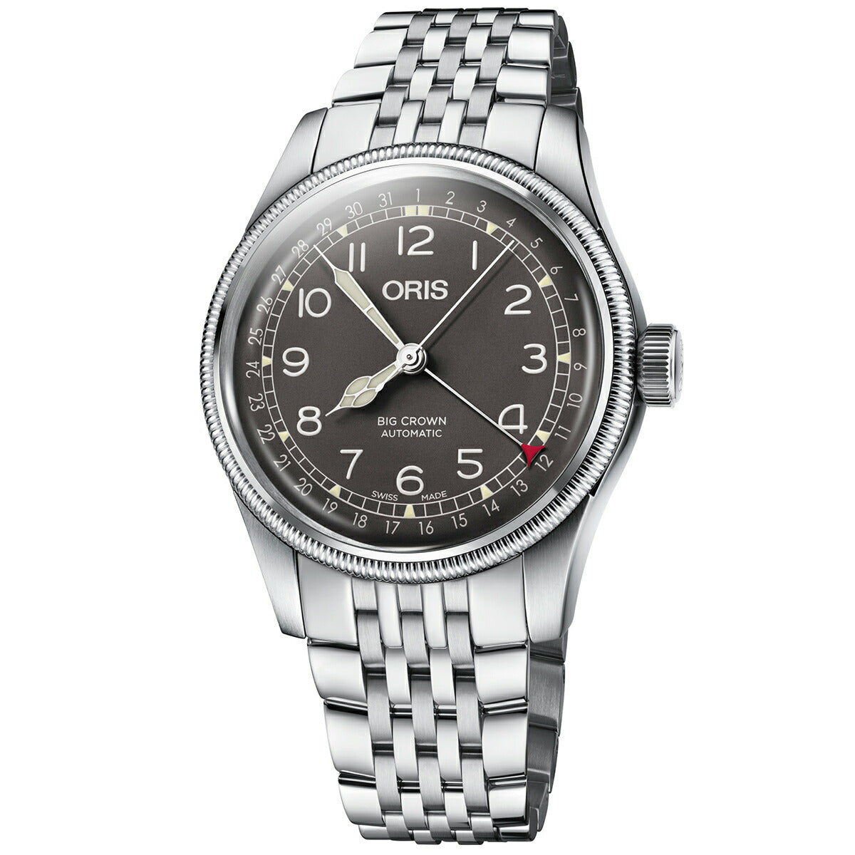 【60回分割手数料無料!】オリス ORIS ビッグクラウン ポインターデイト BIG CROWN 腕時計 メンズ 自動巻き 01 754 7741 4064-07 8 20 22