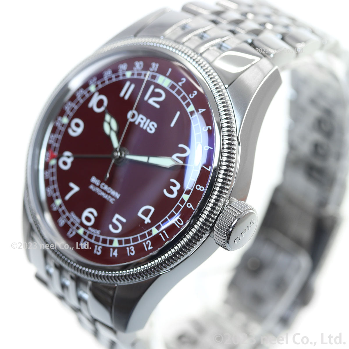 オリス ORIS ビッグクラウン ポインターデイト BIG CROWN 腕時計 メンズ 自動巻き 01 754 7741 4068-07 8 20 22【60回分割手数料無料!】