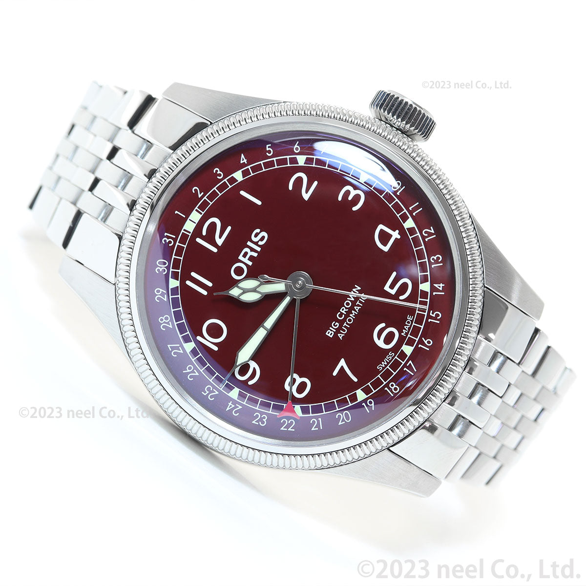 オリス ORIS ビッグクラウン ポインターデイト BIG CROWN 腕時計 メンズ 自動巻き 01 754 7741 4068-07 8 20 22【60回分割手数料無料!】