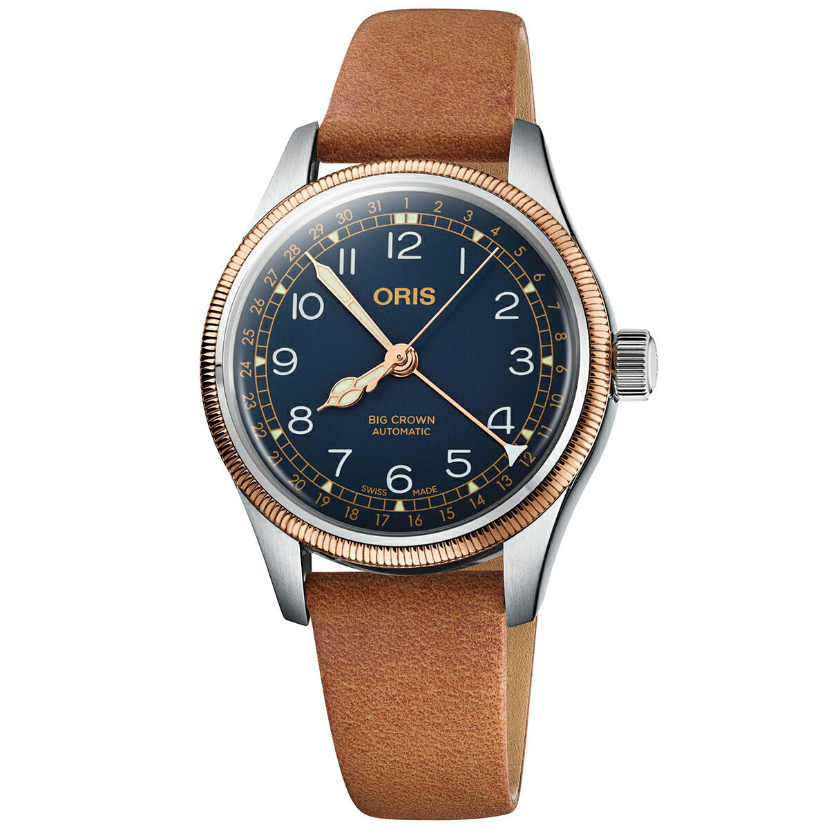 オリス ORIS ビッグクラウン ポインターデイト BIG CROWN 腕時計 メンズ レディース 自動巻き 01 754 7749 4365-07 5 17 66【60回分割手数料無料!】