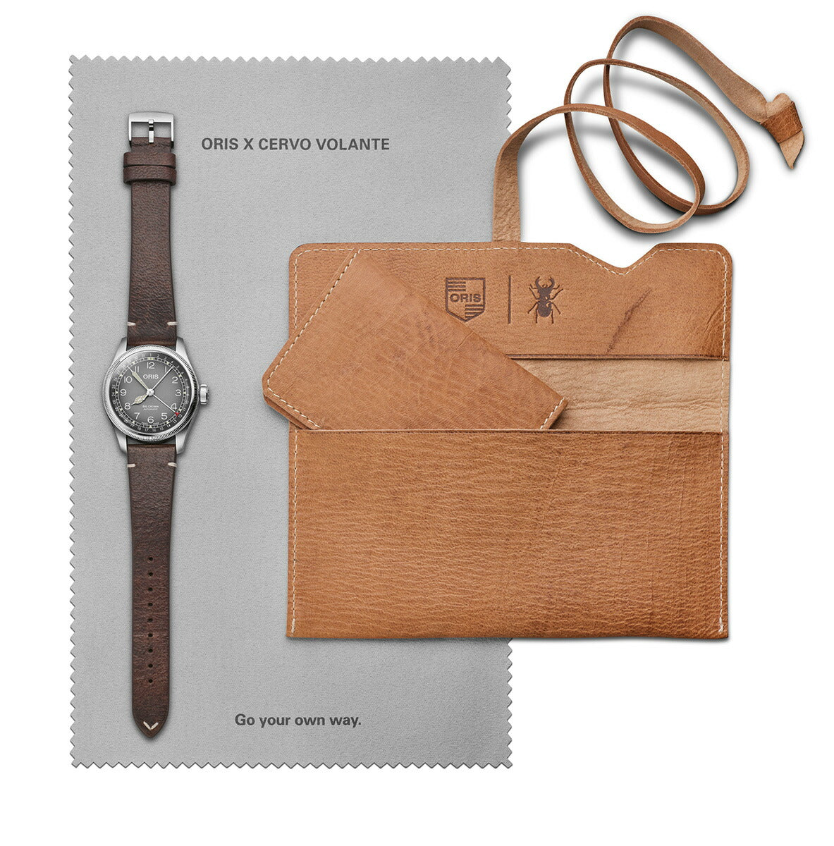 オリス ORIS ビッグクラウン ポインターデイト チェルボボランテ BIG CROWN 腕時計 メンズ 自動巻き 01 754 7779 4063-Set【60回分割手数料無料!】