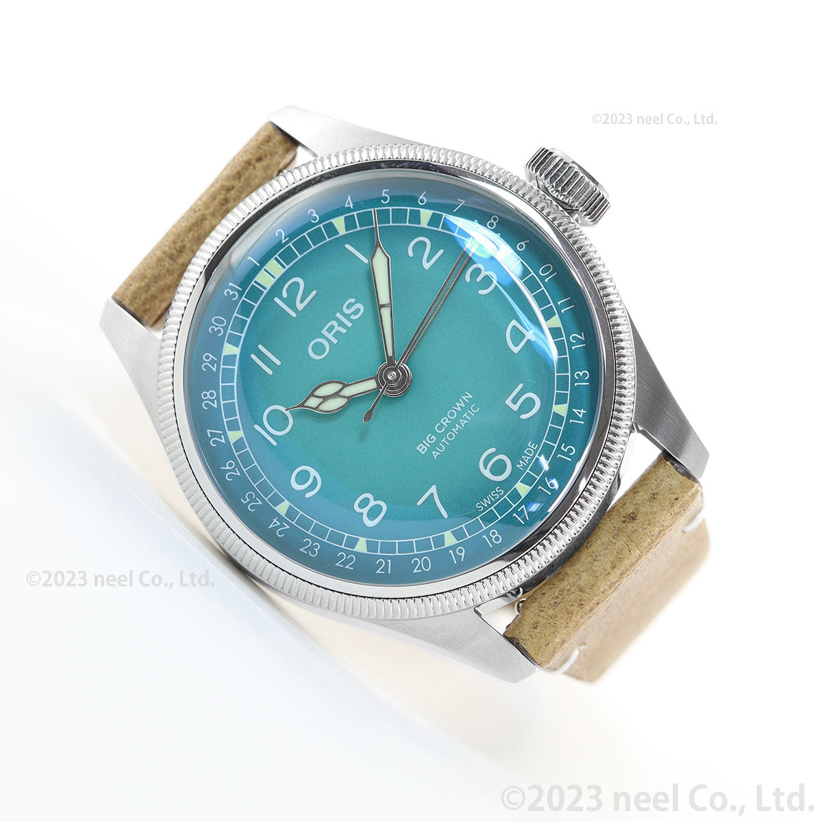 オリス ORIS ビッグクラウン ポインターデイト チェルボボランテ BIG CROWN 腕時計 メンズ 自動巻き 01 754 7779 4065-Set【60回分割手数料無料!】