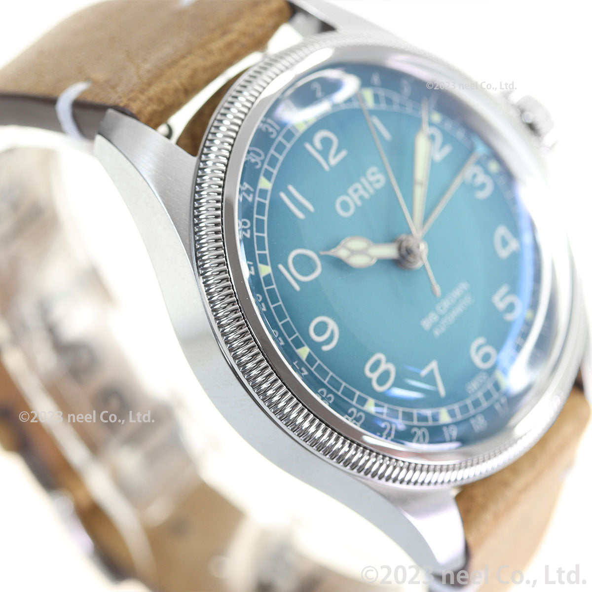 オリス ORIS ビッグクラウン ポインターデイト チェルボボランテ BIG CROWN 腕時計 メンズ 自動巻き 01 754 7779 4065-Set【60回分割手数料無料!】