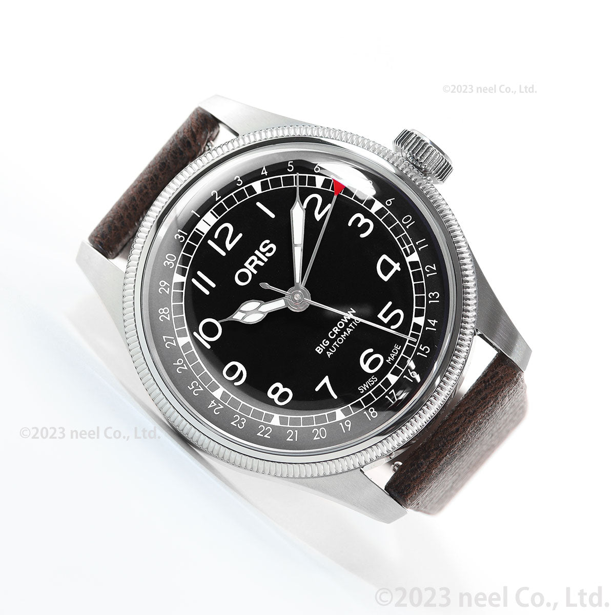 【60回分割手数料無料!】オリス ORIS ビッグクラウン ポインターデイト ヴァルデンブルガーバーン リミテッドエディション 限定モデル BIG CROWN 腕時計 メンズ 自動巻き 01 754 7785 4084-Set