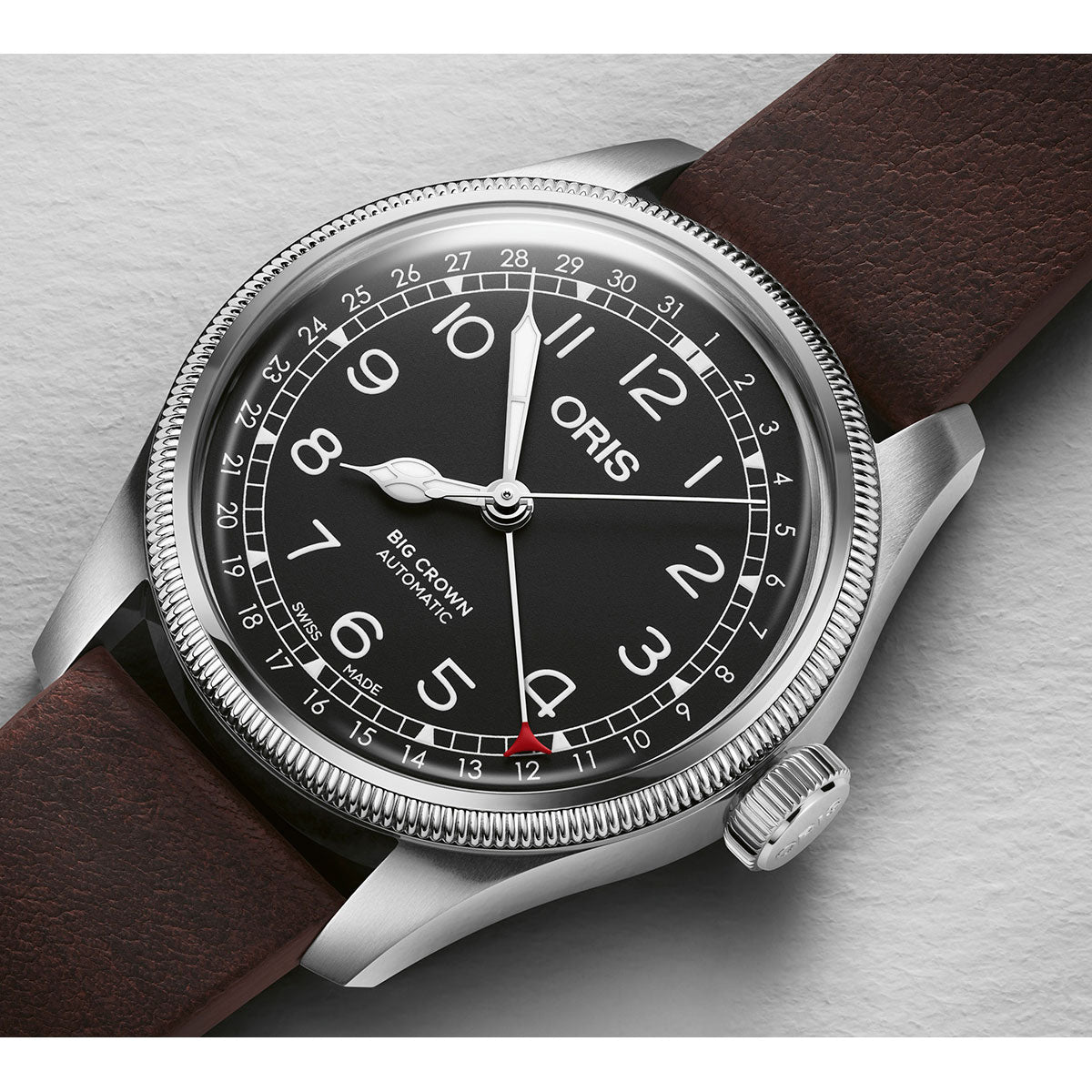 【60回分割手数料無料!】オリス ORIS ビッグクラウン ポインターデイト ヴァルデンブルガーバーン リミテッドエディション 限定モデル BIG CROWN 腕時計 メンズ 自動巻き 01 754 7785 4084-Set