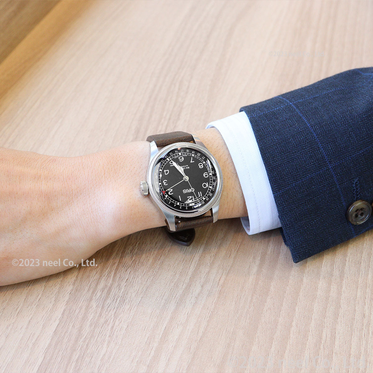 【60回分割手数料無料!】オリス ORIS ビッグクラウン ポインターデイト ヴァルデンブルガーバーン リミテッドエディション 限定モデル BIG CROWN 腕時計 メンズ 自動巻き 01 754 7785 4084-Set