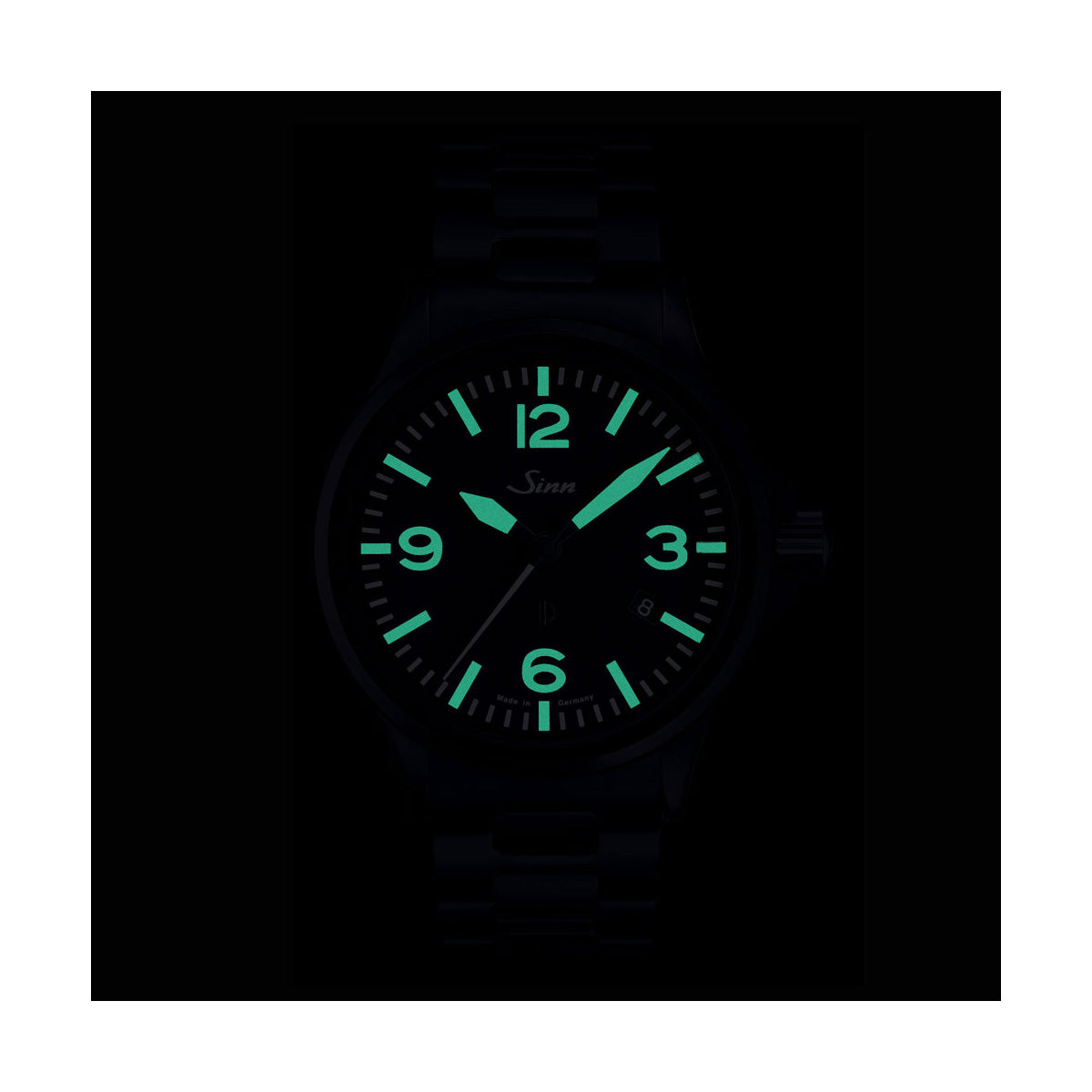 Sinn ジン 856.B.S 自動巻き 腕時計 メンズ Instrument Watches インストゥルメント ウォッチ ステンレスバンド ドイツ製【60回分割手数料無料!】