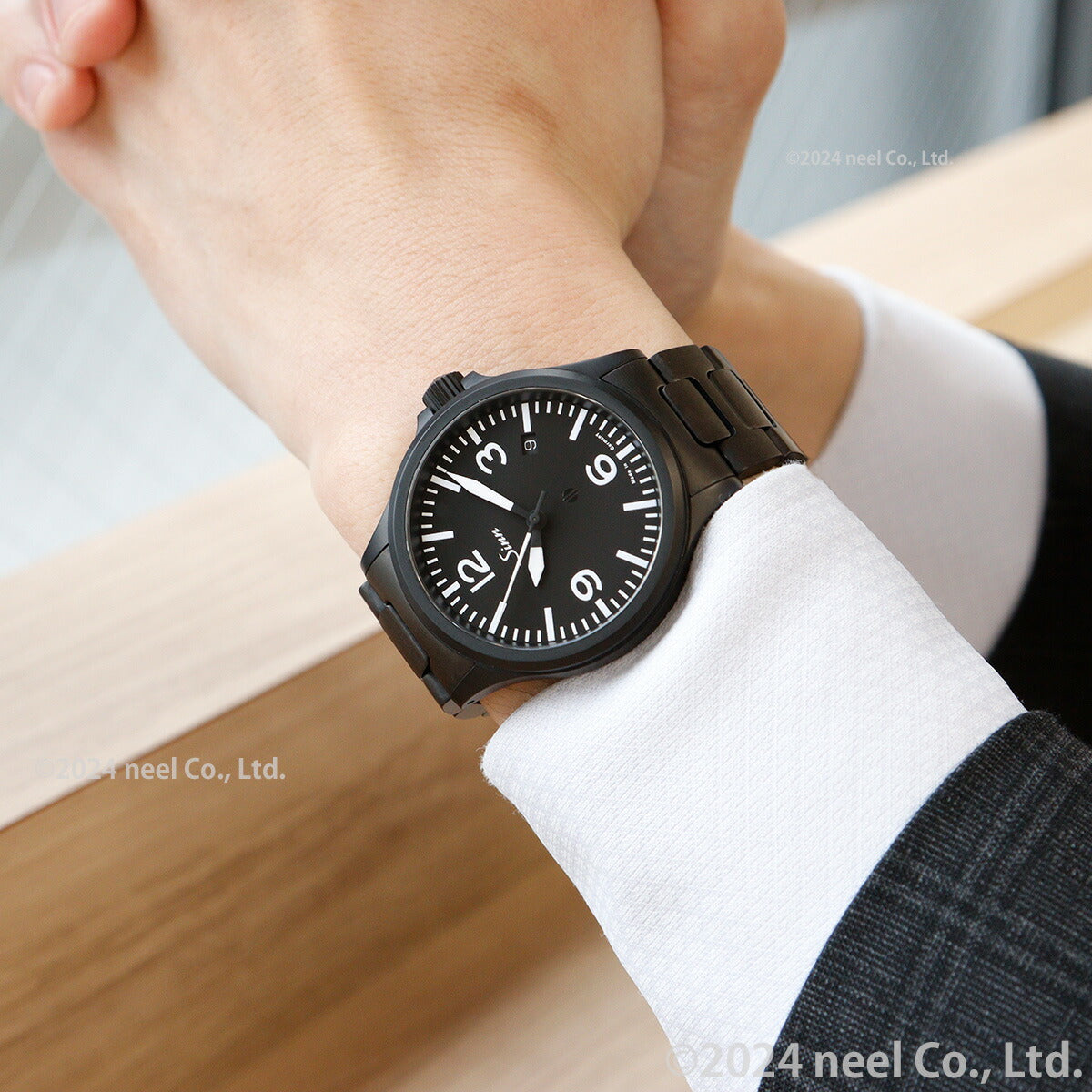 Sinn ジン 856.B.S 自動巻き 腕時計 メンズ Instrument Watches インストゥルメント ウォッチ ステンレスバンド ドイツ製【60回分割手数料無料!】