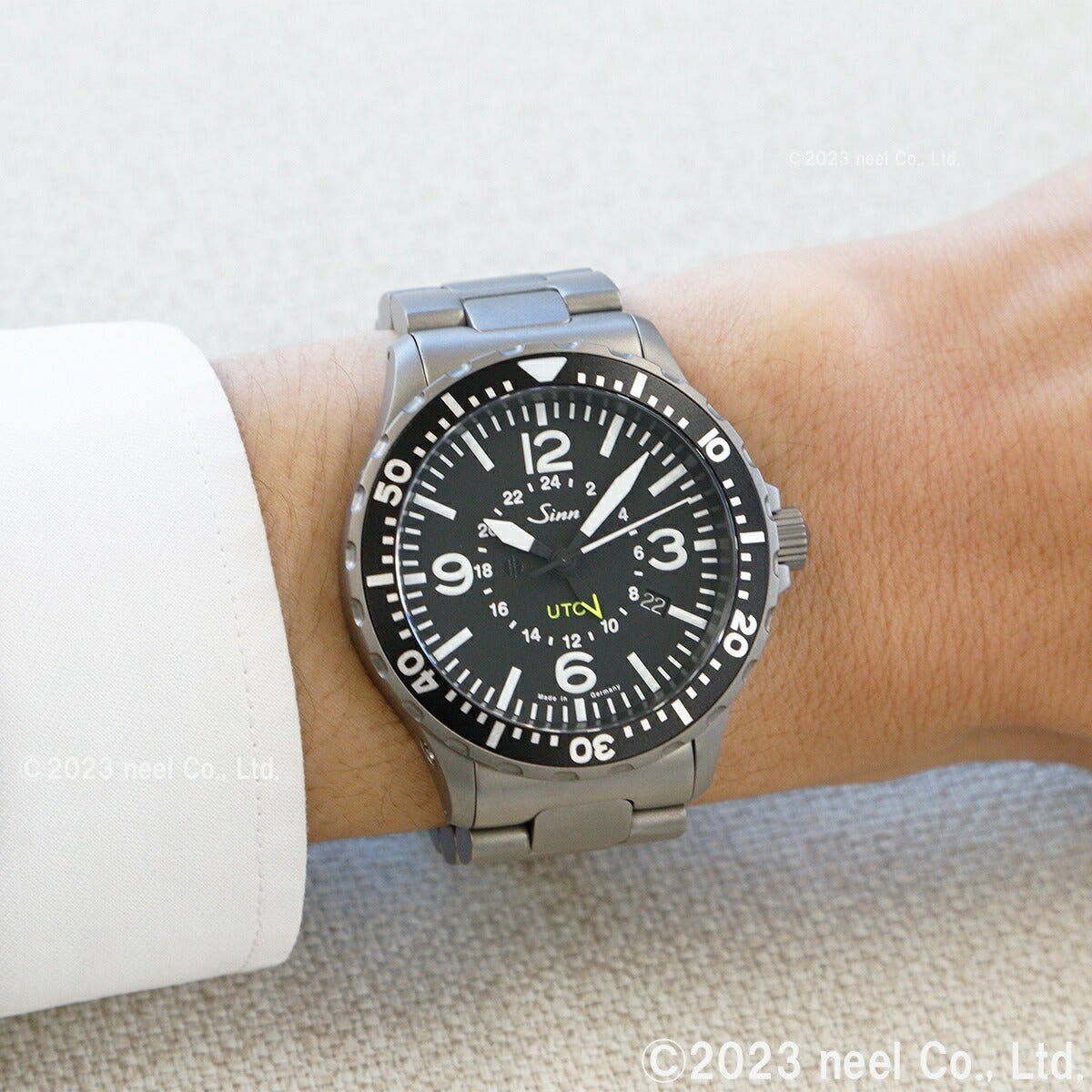 Sinn ジン 857 自動巻き 腕時計 メンズ Instrument Watches インストゥルメント ウォッチ ステンレスバンド ドイツ製【60回分割手数料無料!】