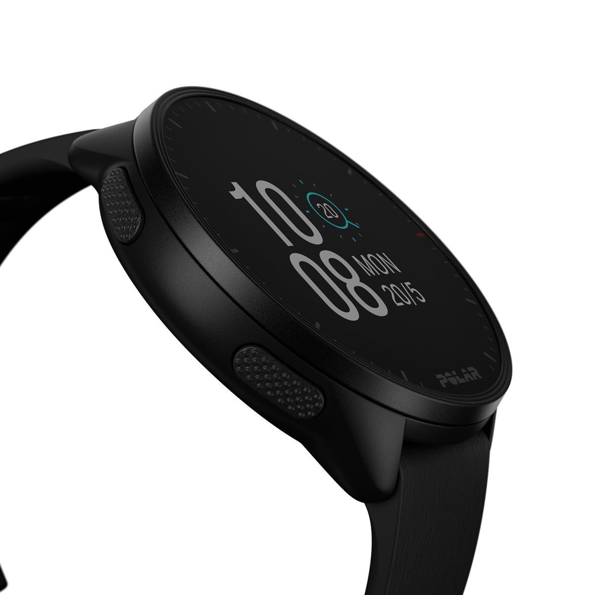ポラール POLAR PACER スマートウォッチ GPS 心拍 トレーニング ランニング マラソン 腕時計 ぺーサー ナイトブラック S-L 900102174 日本正規品