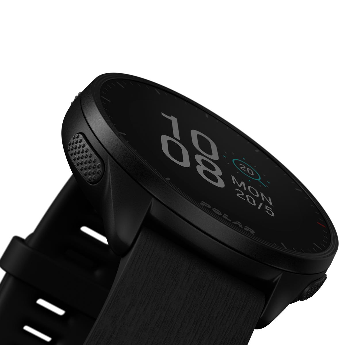 ポラール POLAR PACER スマートウォッチ GPS 心拍 トレーニング ランニング マラソン 腕時計 ぺーサー ナイトブラック S-L 900102174 日本正規品
