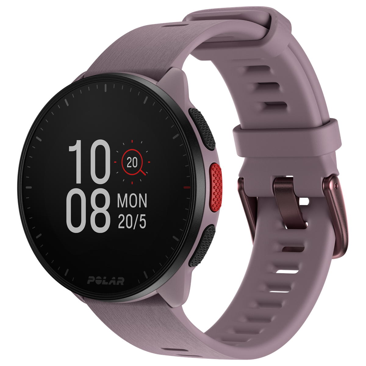 ポラール POLAR PACER スマートウォッチ GPS 心拍 トレーニング ランニング マラソン 腕時計 ぺーサー ライラックパープル S-L 900102177 日本正規品