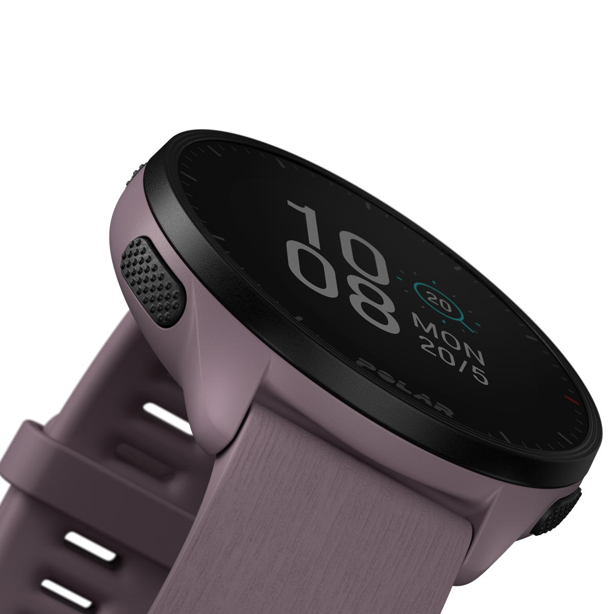 ポラール POLAR PACER スマートウォッチ GPS 心拍 トレーニング ランニング マラソン 腕時計 ぺーサー ライラックパープル S-L 900102177 日本正規品