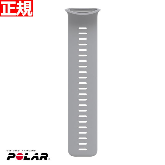 ポラール Polar Vantage V2 交換用 シリコン リストバンド シングルストラップ グレーライム Sサイズ用 91083661 日本正規品
