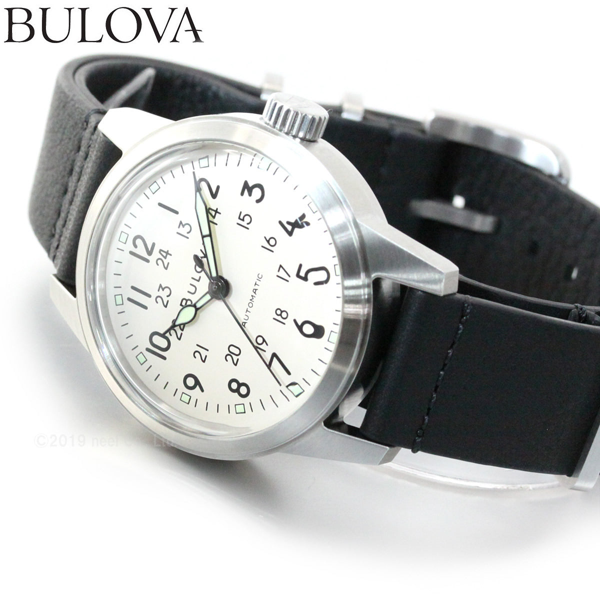ブローバ BULOVA 腕時計 メンズ 自動巻き メカニカル ミリタリー Military 96A246