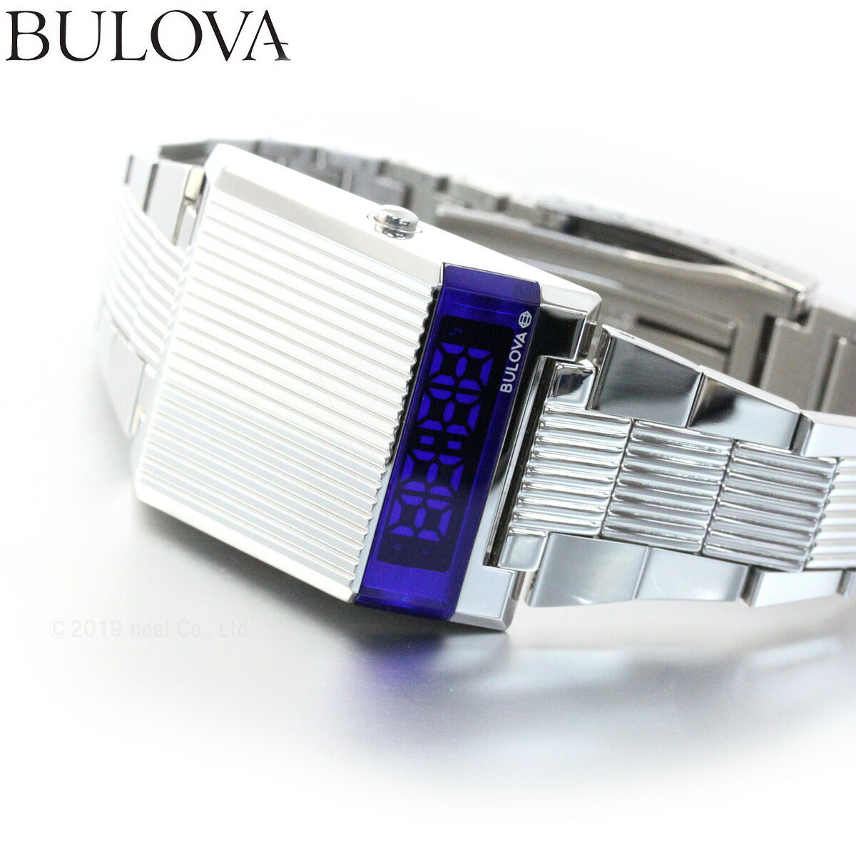ブローバ BULOVA 腕時計 メンズ LEDデジタルクオーツ アーカイブ