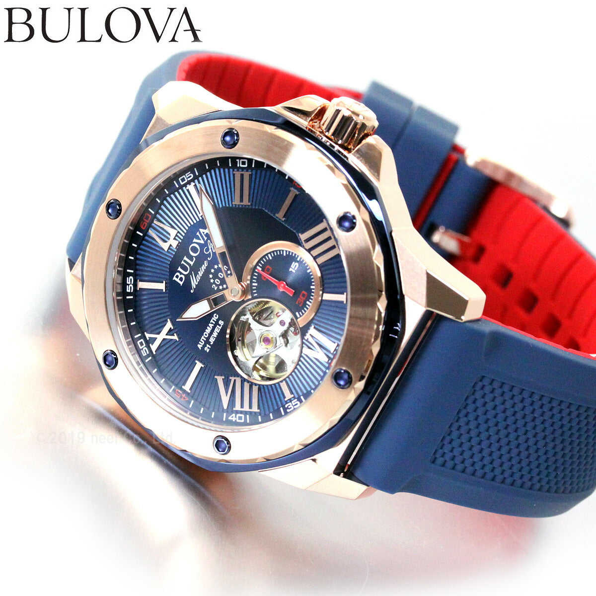 ブローバ BULOVA 腕時計 メンズ 自動巻き メカニカル マリンスター