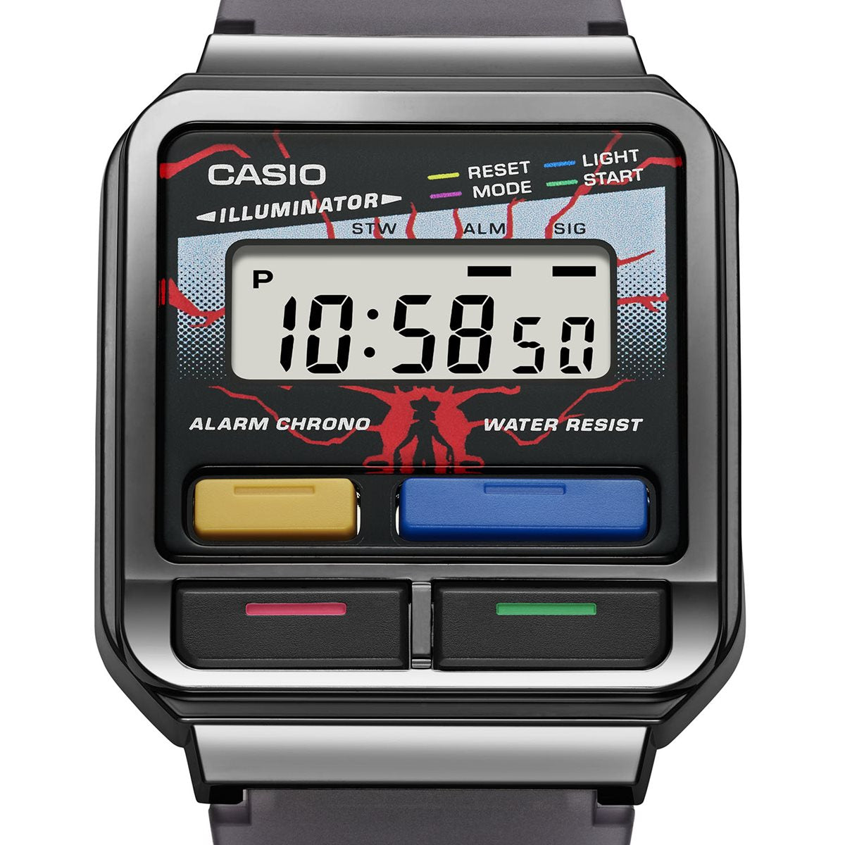 カシオ CASIO CLASSIC ストレンジャー・シングス コラボ 限定モデル デジタル 腕時計 A120WEST-1AJR 未知の世界
