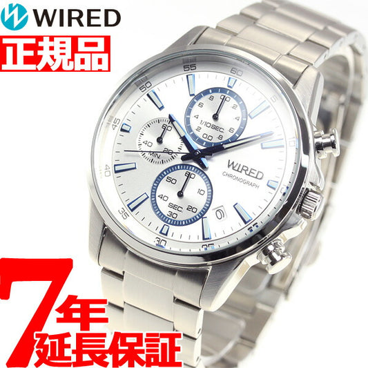 セイコー ワイアード SEIKO WIRED 腕時計 メンズ クロノグラフ ニュースタンダードモデル AGAT425