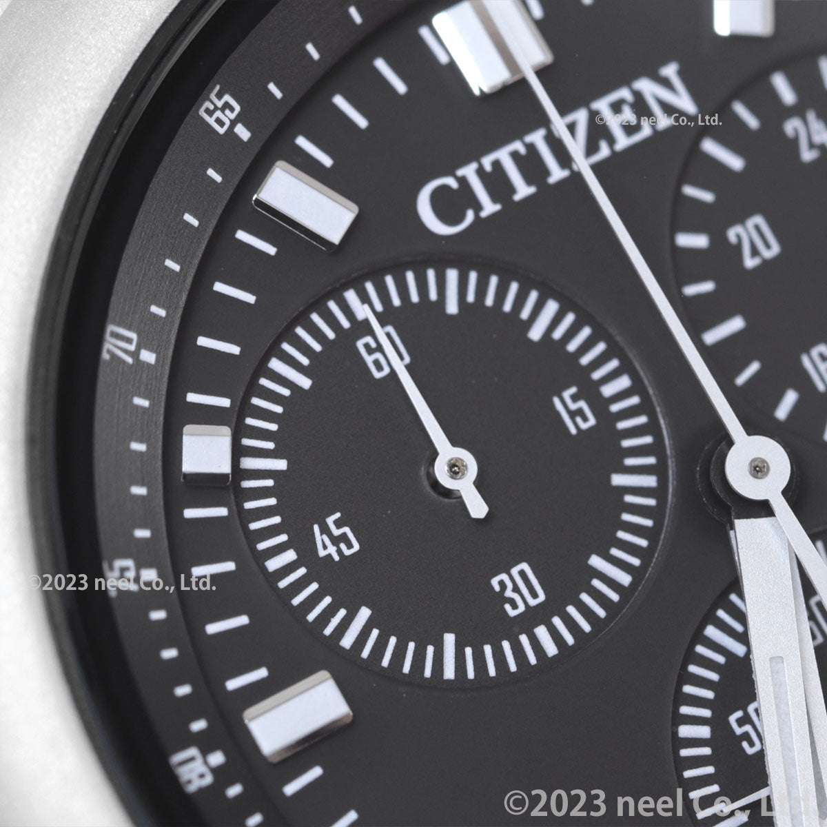 シチズンコレクション レコードレーベル 1984 chronograph 特定店取扱いモデル AT2540-57E エコドライブ ソーラー 腕時計 メンズ ブラック CITIZEN COLLECTION RECORD LABEL