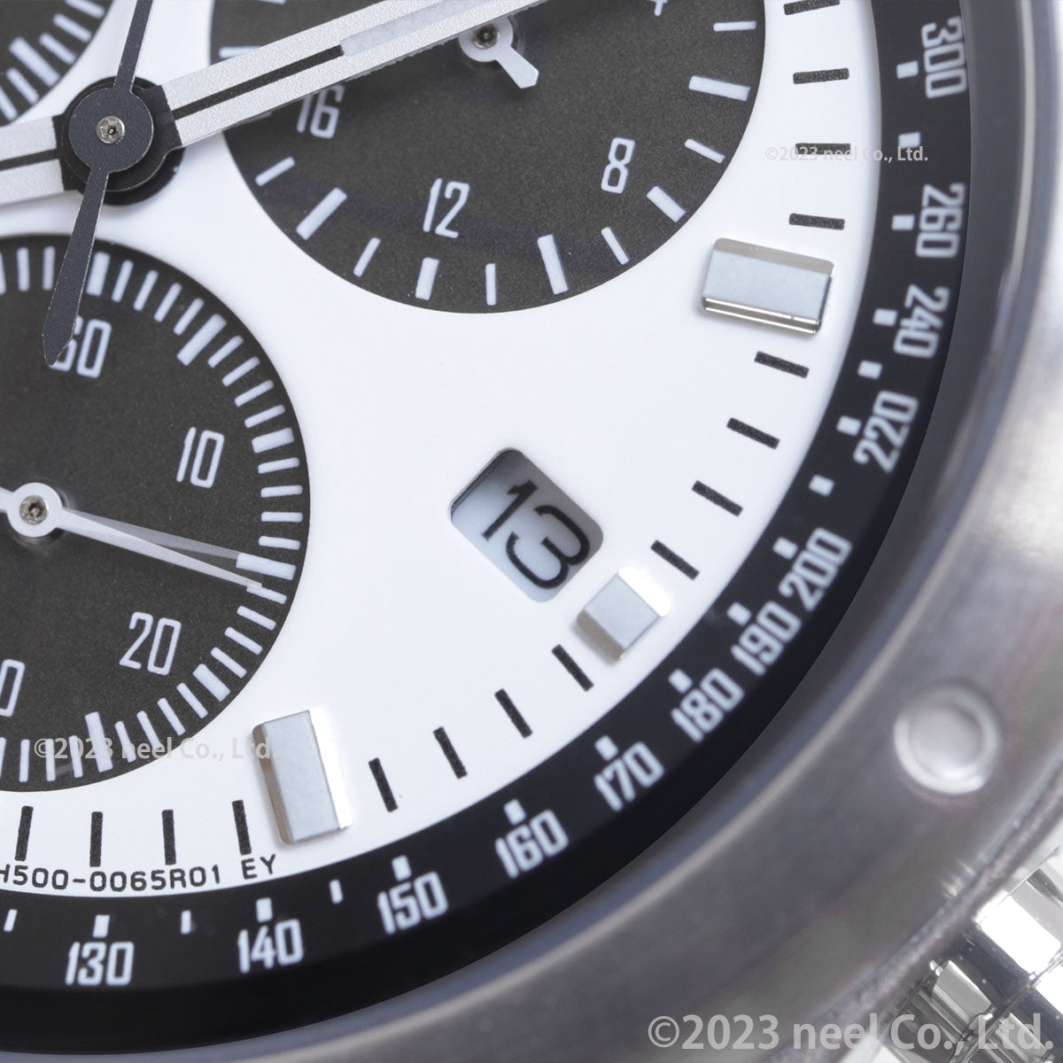 シチズンコレクション レコードレーベル 1984 chronograph 特定店取扱いモデル AT2541-54A エコドライブ ソーラー 腕時計 メンズ ホワイト CITIZEN COLLECTION RECORD LABEL