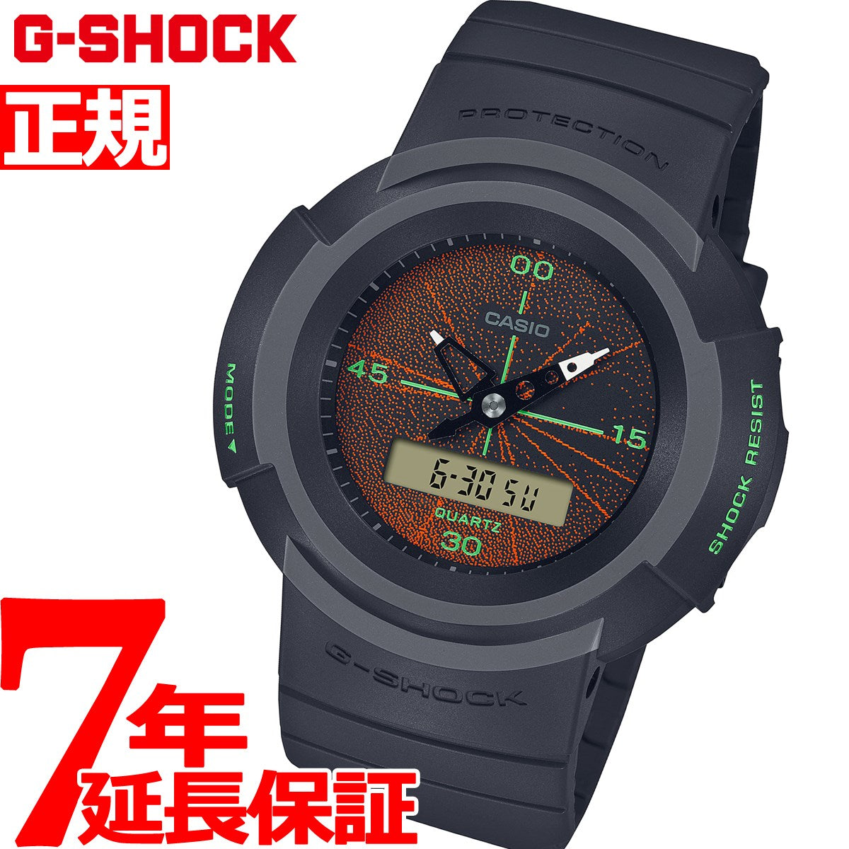 G-SHOCK Gショック カシオ 限定モデル 腕時計 メンズ AW-500MNT-1AJR 20気圧防水 アナデジ クオーツ CASIO MUSIC  NIGHT TOKYO