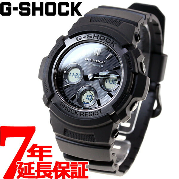 G-SHOCK 電波 ソーラー 電波時計 ブラック 腕時計 メンズ アナデジ