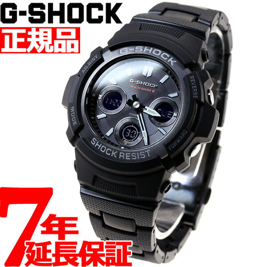 G-SHOCK 電波 ソーラー 電波時計 ブラック 腕時計 メンズ アナデジ タフソーラー AWG-M100SBC-1AJF