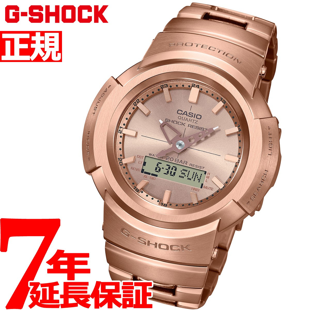 新品★腕時計 G-SHOCKフルメタル  AWM-500GD-4AJF　カシオ
