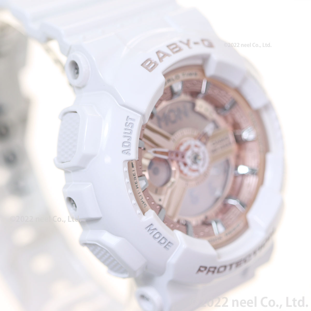 BABY-G カシオ ベビーG レディース 腕時計 ホワイト 白 ピンク アナデジ BA-110X-7A1JF