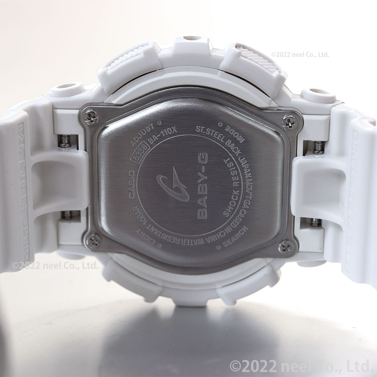 BABY-G カシオ ベビーG レディース 腕時計 ホワイト 白 アナデジ BA-110X-7A3JF