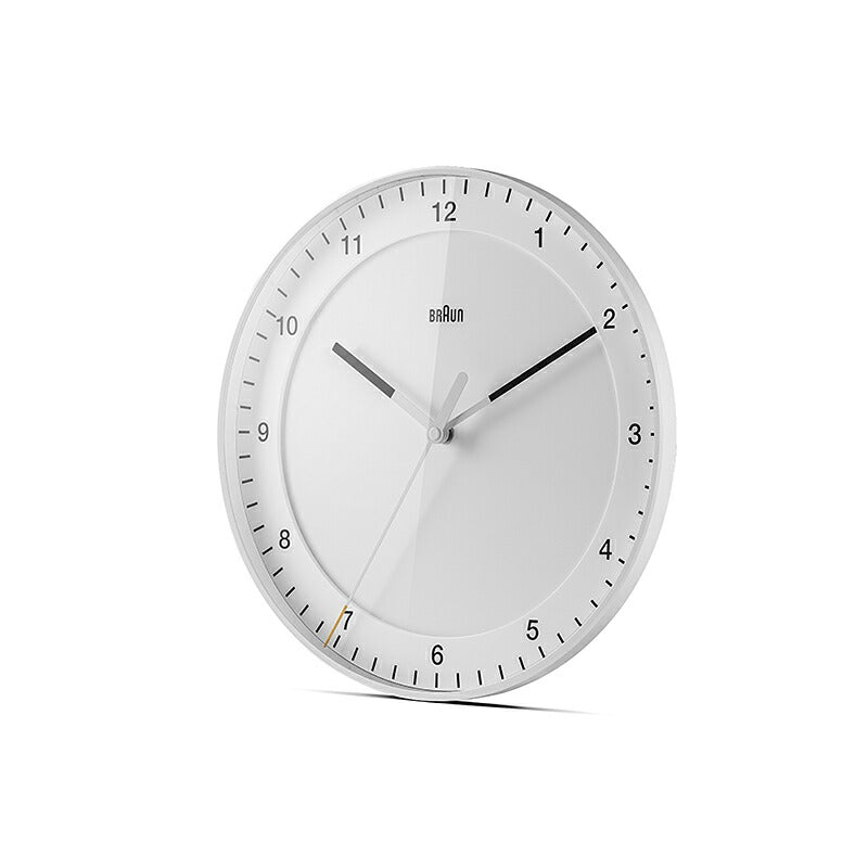 BRAUN ブラウン ウォールクロック BC17W アナログ 掛け時計 Classic Wall Clock 300mm ホワイト