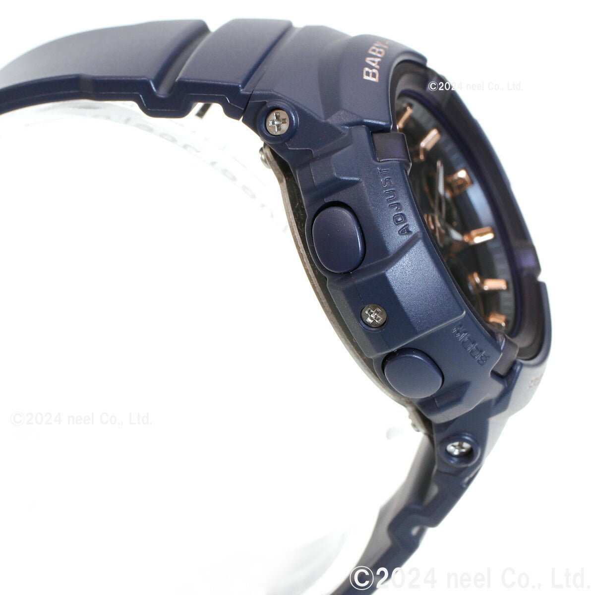 BABY-G ベビーG カシオ BGA-2800シリーズ BGA-2800-2AJF レディース 腕時計 電波ソーラー アナデジ 樹脂バンド ネイビー